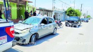 Motociclista derribado por automóvil en Frontera, Coahuila