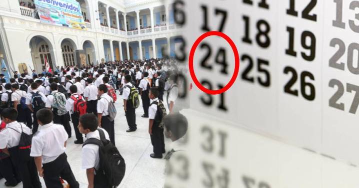 ¿Habrá clases este 24 de septiembre tras confirmarse feriado? Consulta si MINEDU informó al respecto