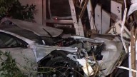 Car crashes into home in Manchester