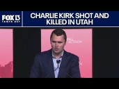 Charlie Kirk dead: Activist shot dead at Utah college event