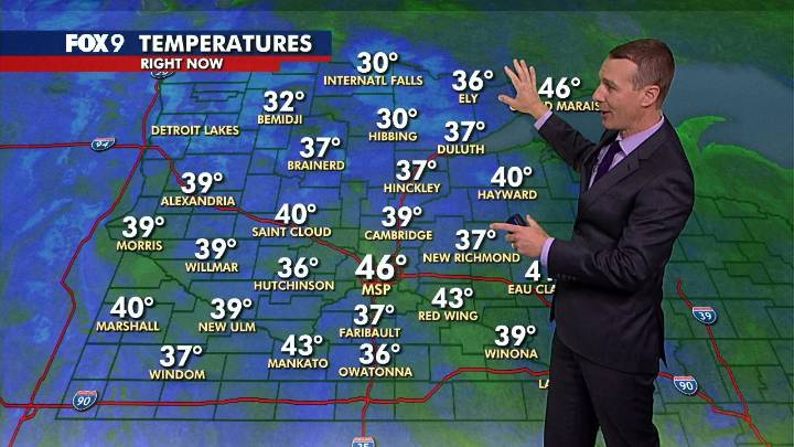 Minnesota weather: Mild after a crisp start, Warmer work week ahead