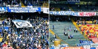 Con pancartas, hinchas de Millonarios sacudieron El Campín, con protesta contra dueños del equipo: “Sus bolsillos llenos, mi paciencia vacía”
