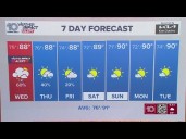 10 Weather: Tuesday evening forecast