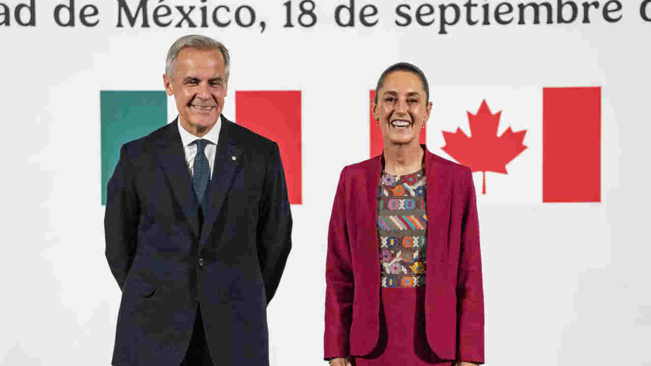 Sheinbaum y Carney cierran filas de cara a las negociaciones del TMEC con Trump