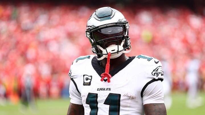 How Eagles’ A.J. Brown is coping with absence of targets, catches and big plays