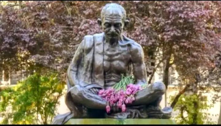 Gandhi’s Iconic Statue Vandalised In London; Indian High Commission Reacts Strongly