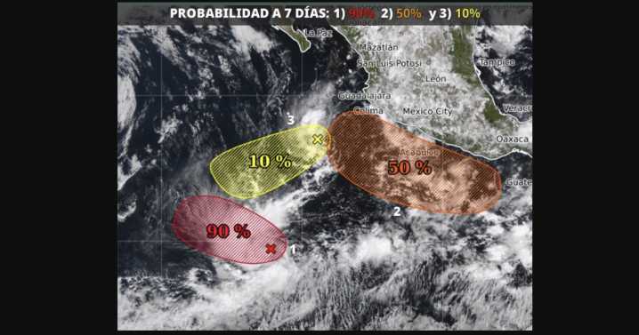 Alertan sobre formación de tormenta tropical ‘Octave’; ¿en qué estados habrá lluvias?