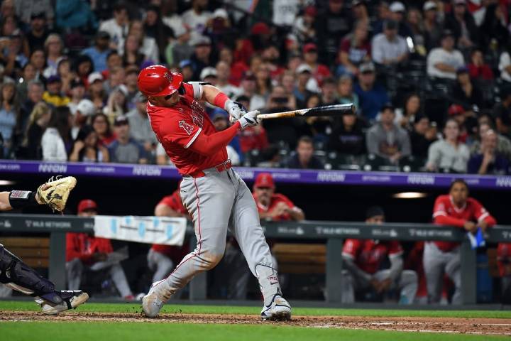 Deadspin | Mike Trout's 400th homer helps Angels snap skid vs. Rockies