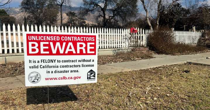 First came the wildfire. Then came the scams