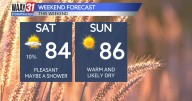 Pleasant weekend ahead to close out September
