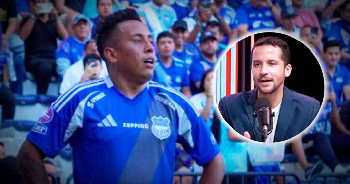 Periodista ecuatoriano dio fuerte opinión sobre Christian Cueva tras derrota de Emelec: "Es el..."