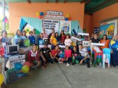 Juventud de la comuna «Cerro Azul» equipa 9 instituciones educativas en Punceres