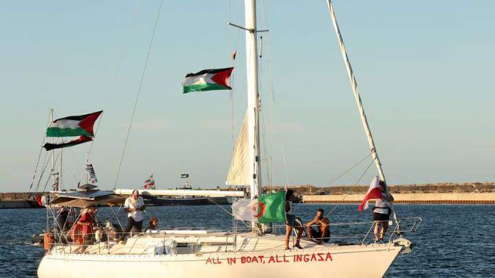 La Global Sumud Flotilla pide "escolta y observadores" a los países de la ONU ante decenas de explosiones