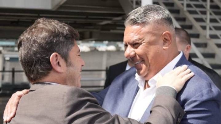 El mensaje de Chiqui Tapia a Axel Kicillof tras las críticas desde AFA para Javier Milei