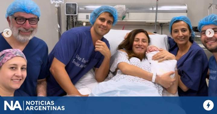 Carolina Amoroso compartió las primeras imágenes de Vicente, su primer hijo