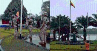 Bandera colombiana es izada en territorio peruano en Triple Frontera y aumenta tensión