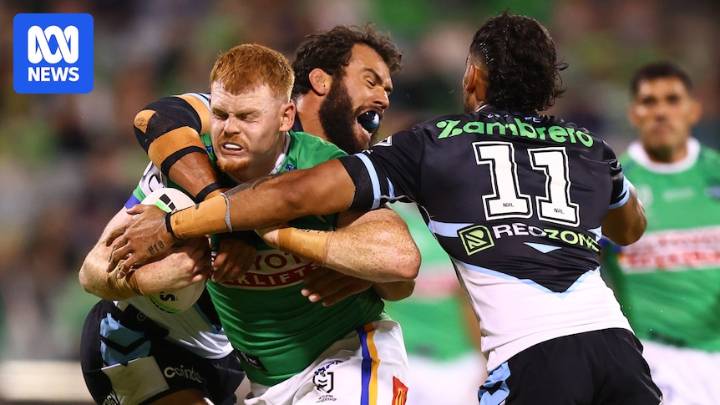 NRL finals live updates: Canberra Raiders vs Cronulla Sharks
