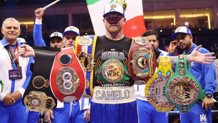 Canelo Alvarez vs Terence Crawford: What belts are on the line for epic Las Vegas fight?