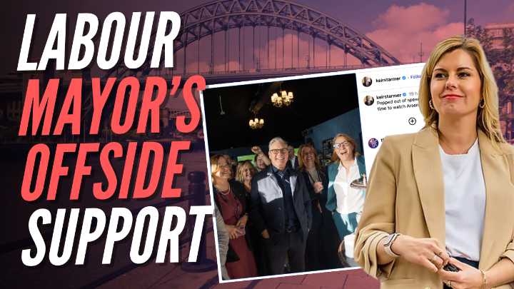 Labour’s North East Mayor Joined Starmer to Celebrate Arsenal Beating Her Own Team