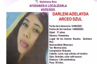 Menor de 17 años desaparece en Bacalar; activan ficha de búsqueda
