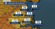 First Warning Forecast: Several days in the 70s this week, scattered showers and windy
