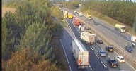 A14 live updates as ‘multi-vehicle’ crash blocks major road on Cambridgeshire border