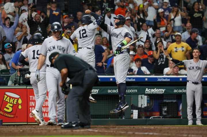 Yankees 8, Astros 4: Good news and bad news following gutsy series