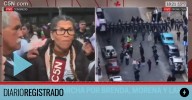La policía de la Ciudad reprimió a las familias de las víctimas en la marcha feminista de Congreso