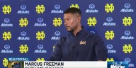 Marcus Freeman addresses defensive issues during news conference