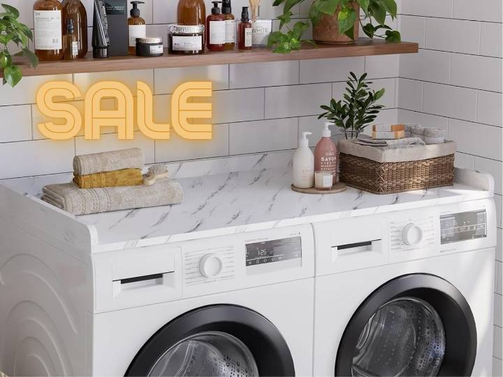 Amazon has the viral washer dryer countertop back on sale for a limited time