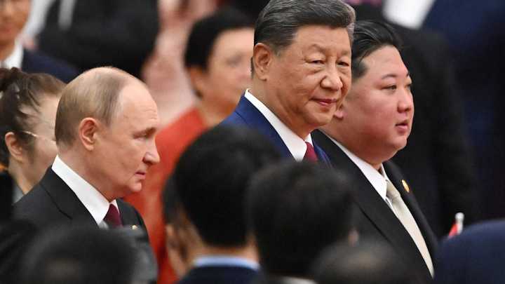 From ‘power throuple’ to ‘daddy despot’: 5 body language moments reveal who REALLY had the power among Kim, Xi & Putin