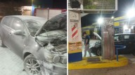 Pudo ser una tragedia: explosión e incendio de un auto cuando cargaba gas en una estación de Santa Fe