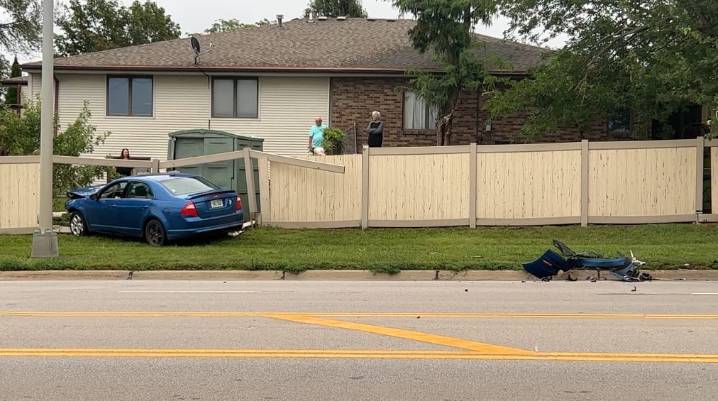 Head-on collision in east Lincoln sends two to hospital