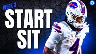 Sit Start Running Backs for Week 3 Fantasy Football