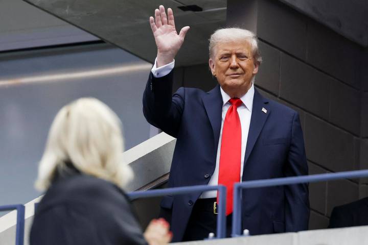 Retrasan por 30 minutos la final del Abierto de EEUU por medidas de seguridad de Trump