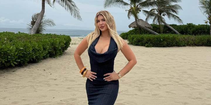 El nuevo auto de alta gama que compró Wanda Nara y decoró con moños rosas