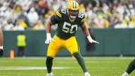 Packers’ Zach Tom leaves Browns game with injury on first play