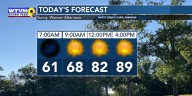 Pleasant mornings and warmer afternoons