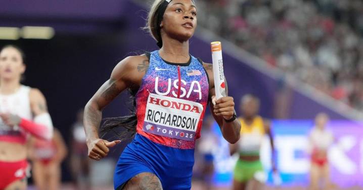 U.S. wins most gold medals in World Track and Field Championships history after relay titles
