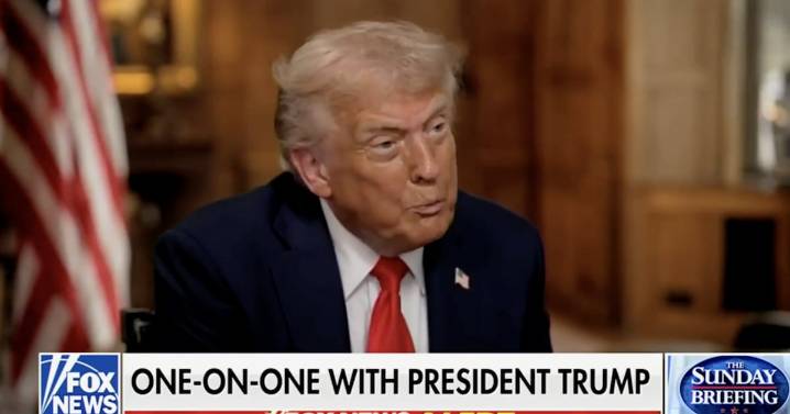 Trump Turns on Fox News Mid-Interview When Pressed on Slowing Economy