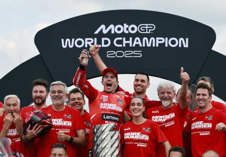 Marc Márquez tras ganar el mundial de MotoGP: «Estoy en paz conmigo mismo»