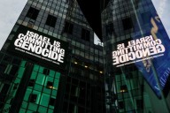 Soccer-Advocacy groups call for European ban on Israel team, players in Times Square billboard
