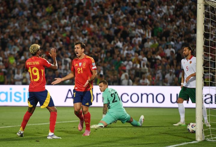 España no tiene piedad con Bulgaria