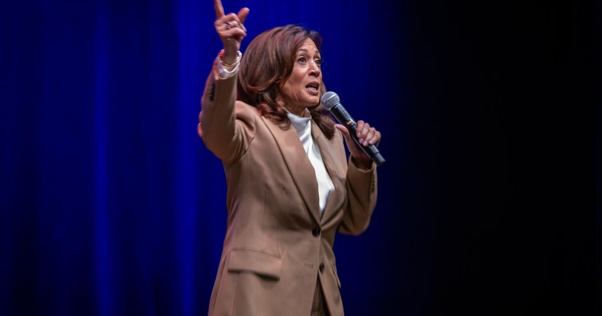 Former VP Kamala Harris offers few regrets about failed presidential campaign at first L.A. book event