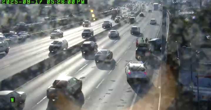 TRAFFIC ALERT: Crash on I-90 blocking right lane for eastbound traffic near Division