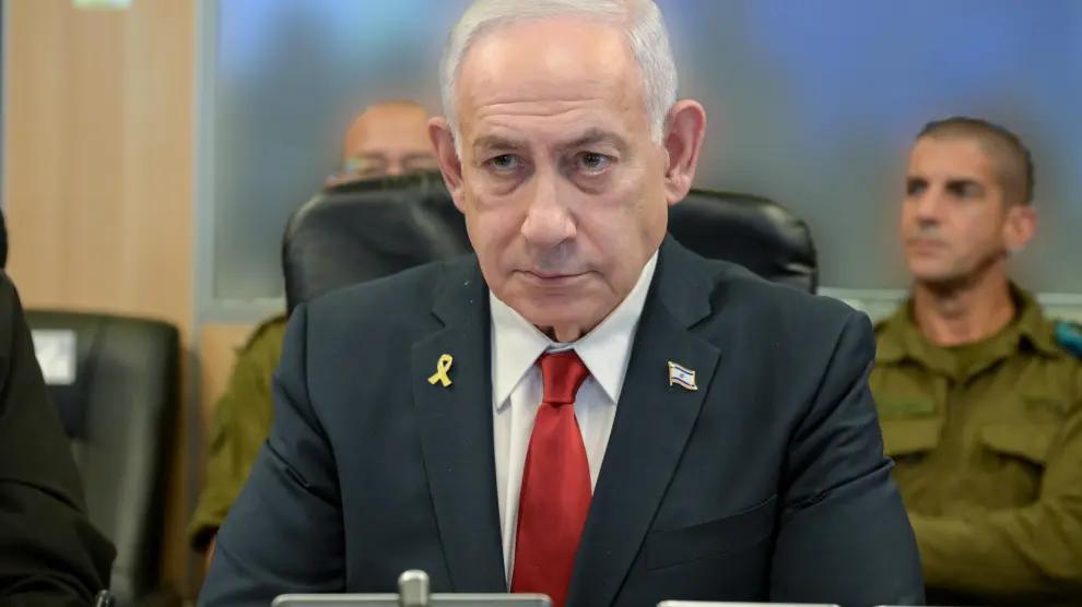 Netanyahu acusó a Hamás de disparar a las piernas a mujeres y niños para evitar que salgan de Gaza