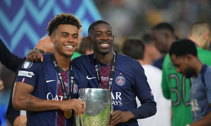 El PSG reclama a la federación francesa por lesiones de Ousmane Dembélé y Désiré Doué