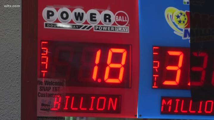 South Carolina Powerball sales surge as jackpot hits $1.8B