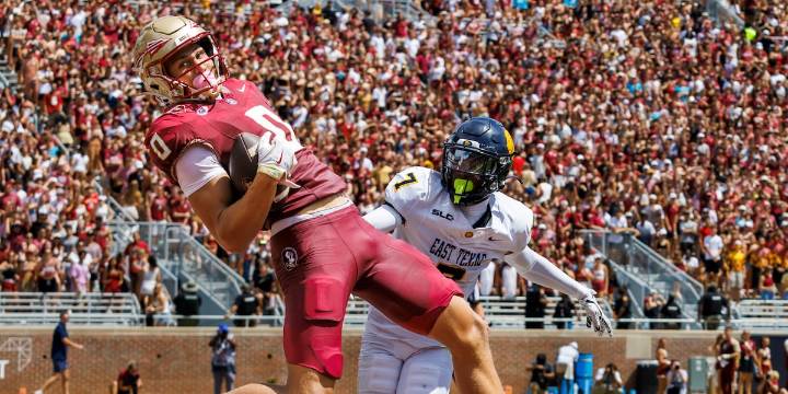 Florida State scores on 10 straight drives in 77