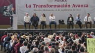 Sheinbaum presume alcance de programas sociales en su visita a Morelia